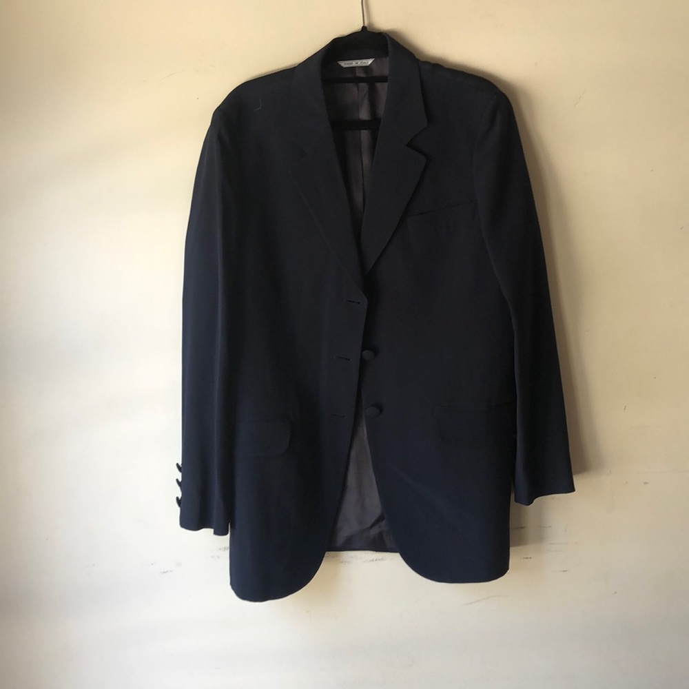 Moschino Cheap and Chic Navy Blue Blazer